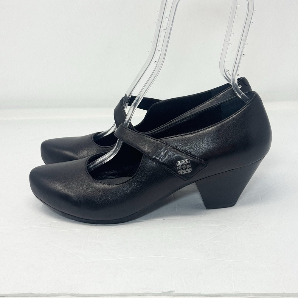 Dansko Betty Mary Jane Shoes Women's Size EU 41 US 11 Black Ankle Heel Pumps - Picture 5 of 10